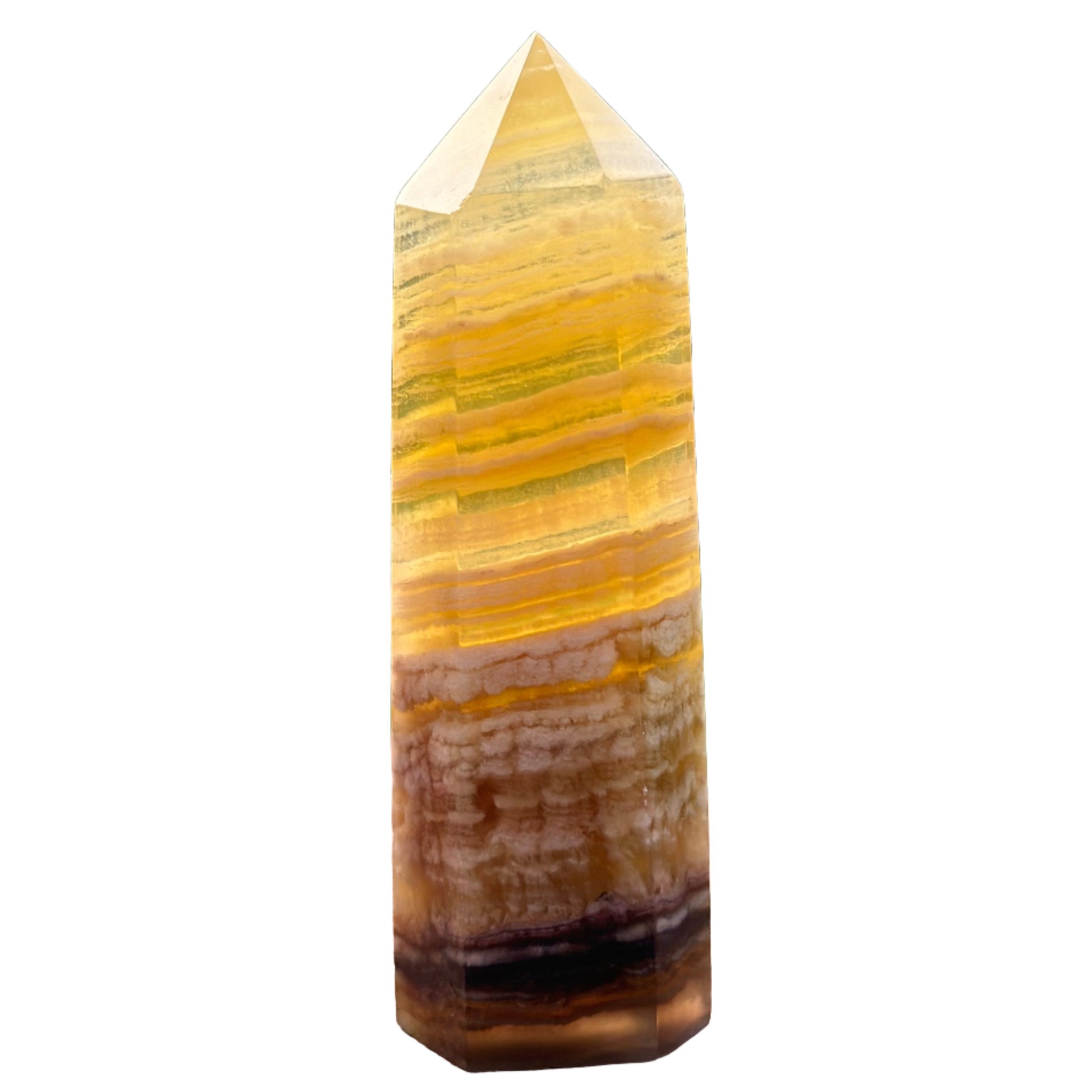 Yellow Fluorite Tower
