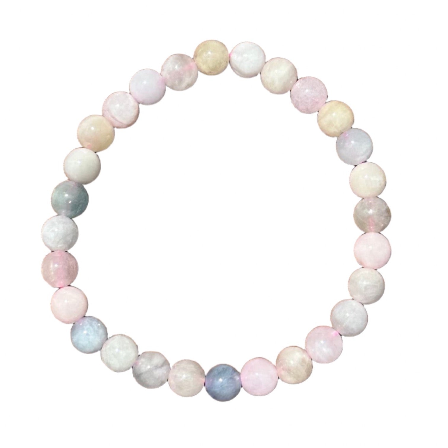 Morganite Bracelet 6-8mm