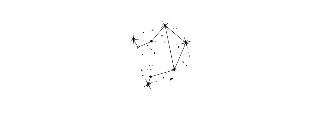 Libra constellation illustration related to Tishrei month in Jewish calendar.