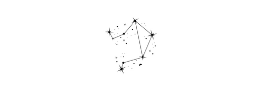 Libra constellation illustration related to Tishrei month in Jewish calendar.