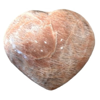 Peach Moonstone Heart 176g