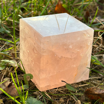 Rose Quartz Cube 594g