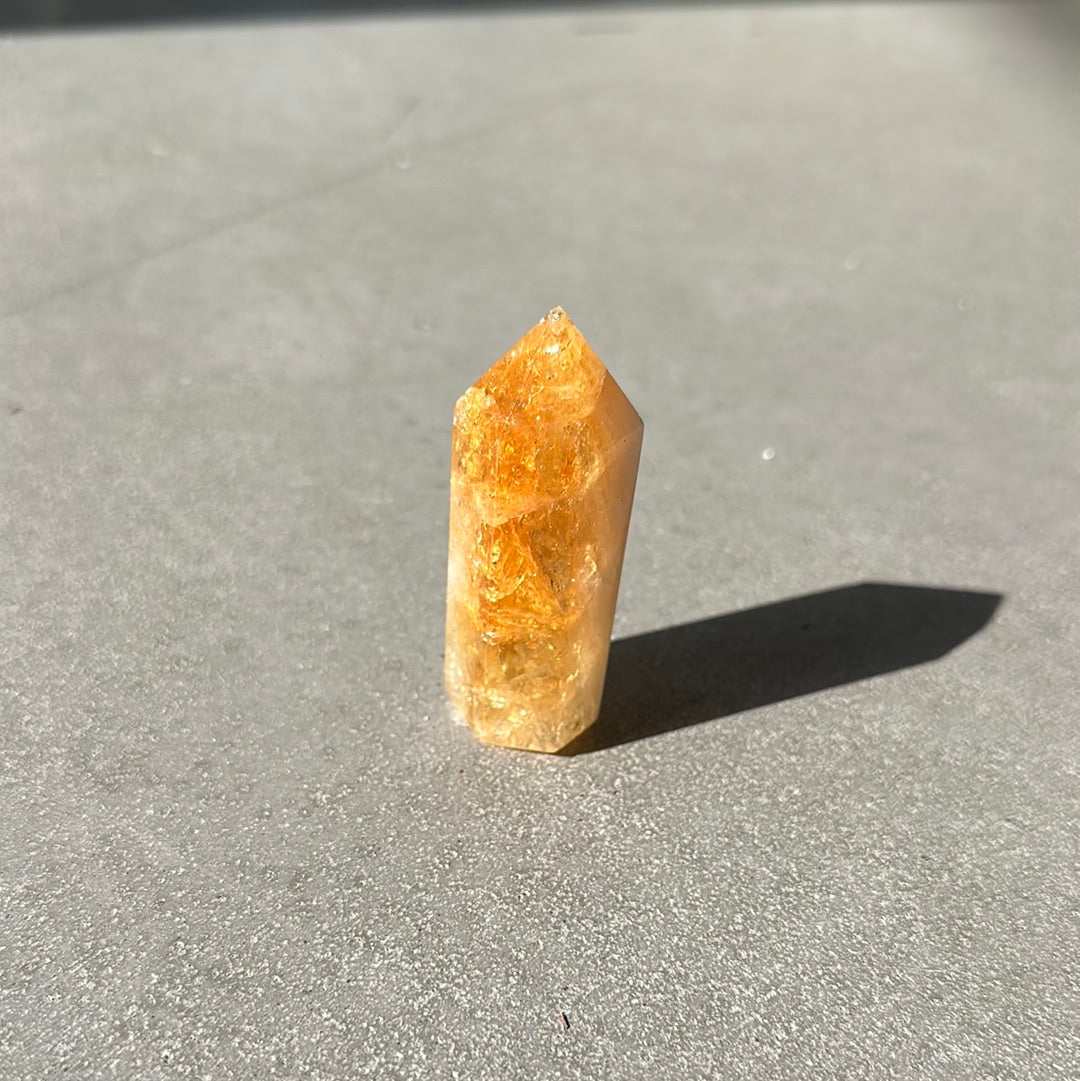 Citrine Polished Point Tower 2.87oz