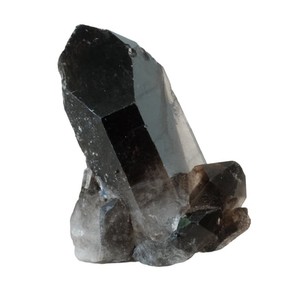 Smoky Quartz Point Cluster crystal for grounding and protection against negative energies and electromagnetic pollution.