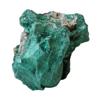 Malachite natural raw stone, 201g vibrant green gemstone, believed to have healing properties, detoxifying and supporting the liver.