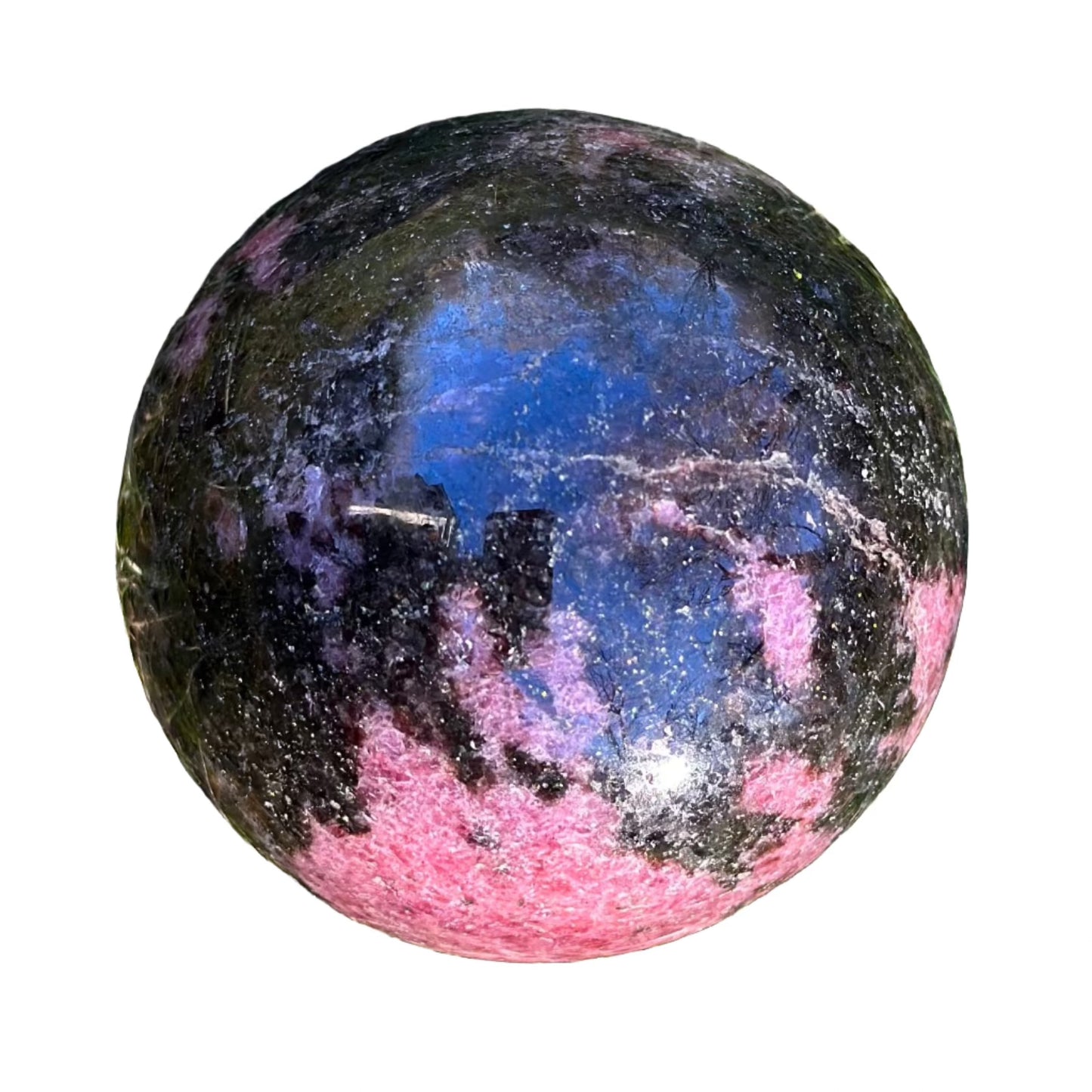 Rhodonite Sphere 404g