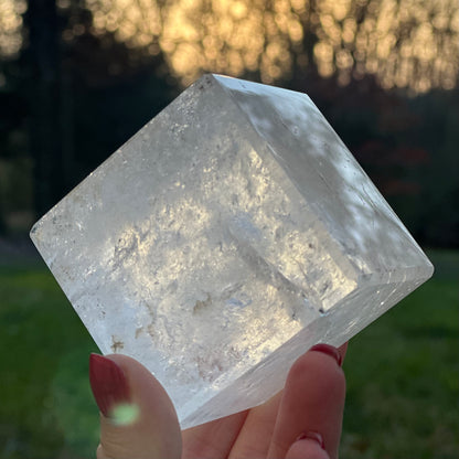 Clear Quartz Cube 546g