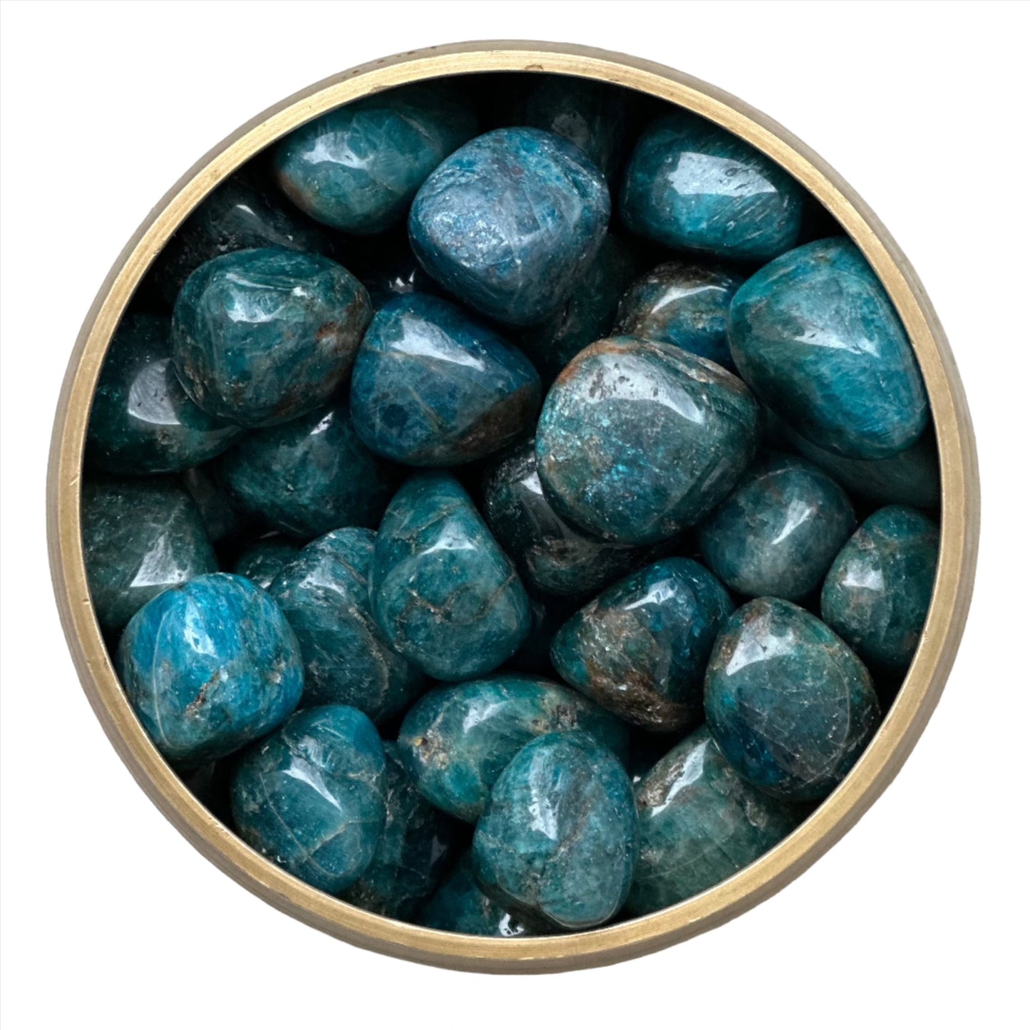 Blue Apatite Tumbled Stone 20-30 MM