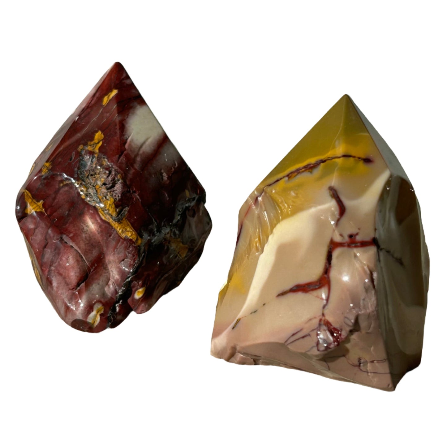 Mookaite Polished Top Point