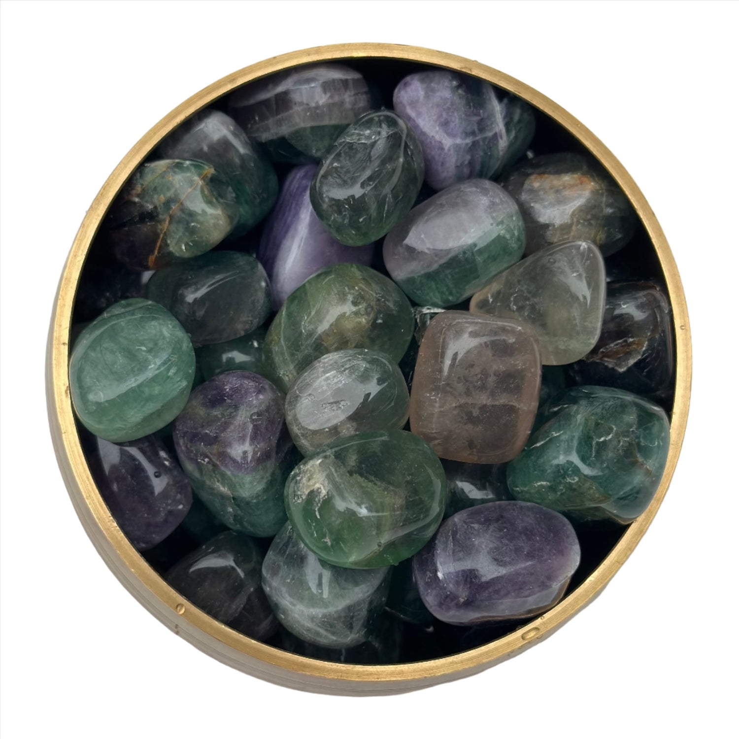 Fluorite Tumbled Stone 20-35 MM 