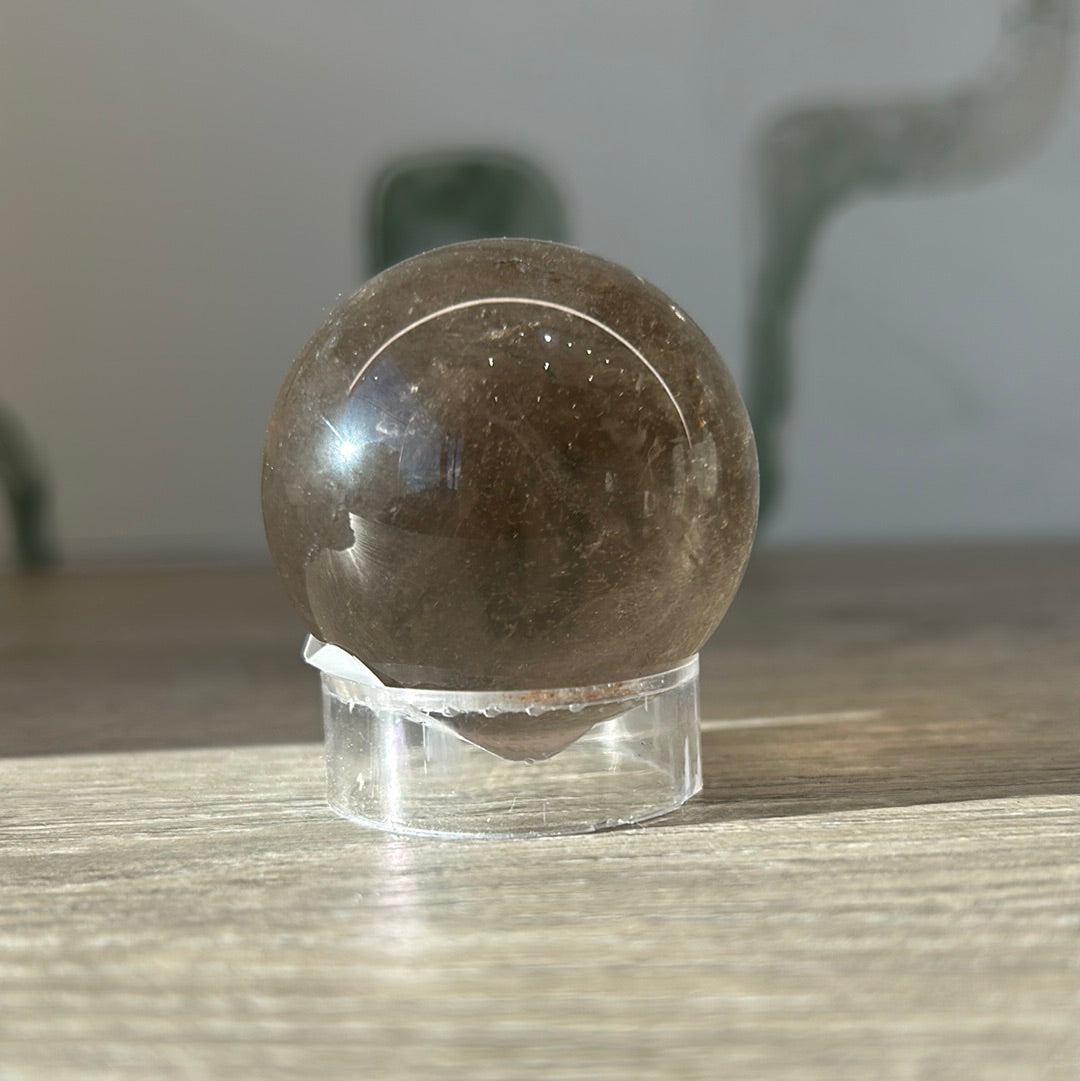 Smoky Quartz Sphere 90g