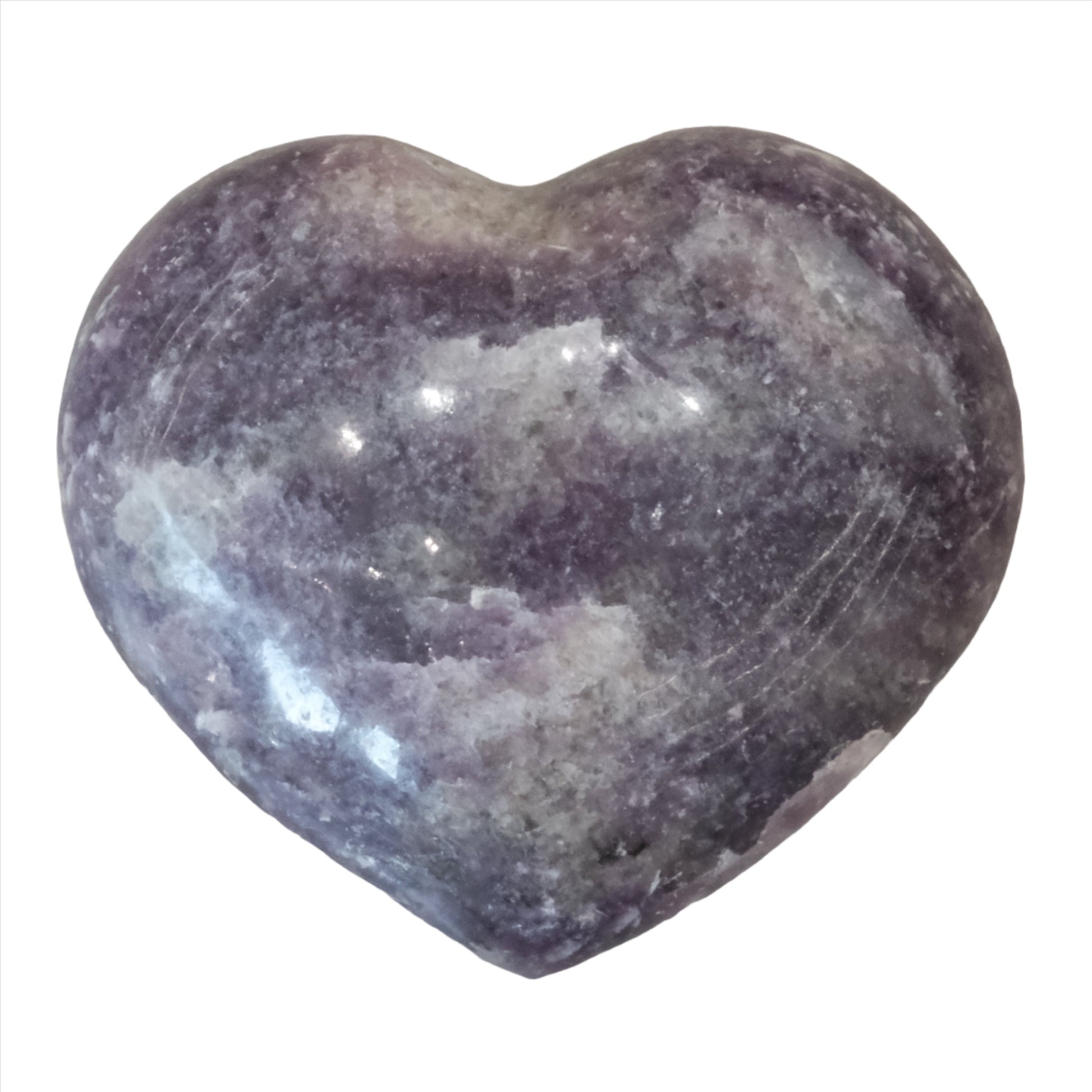 Lepidolite Heart 