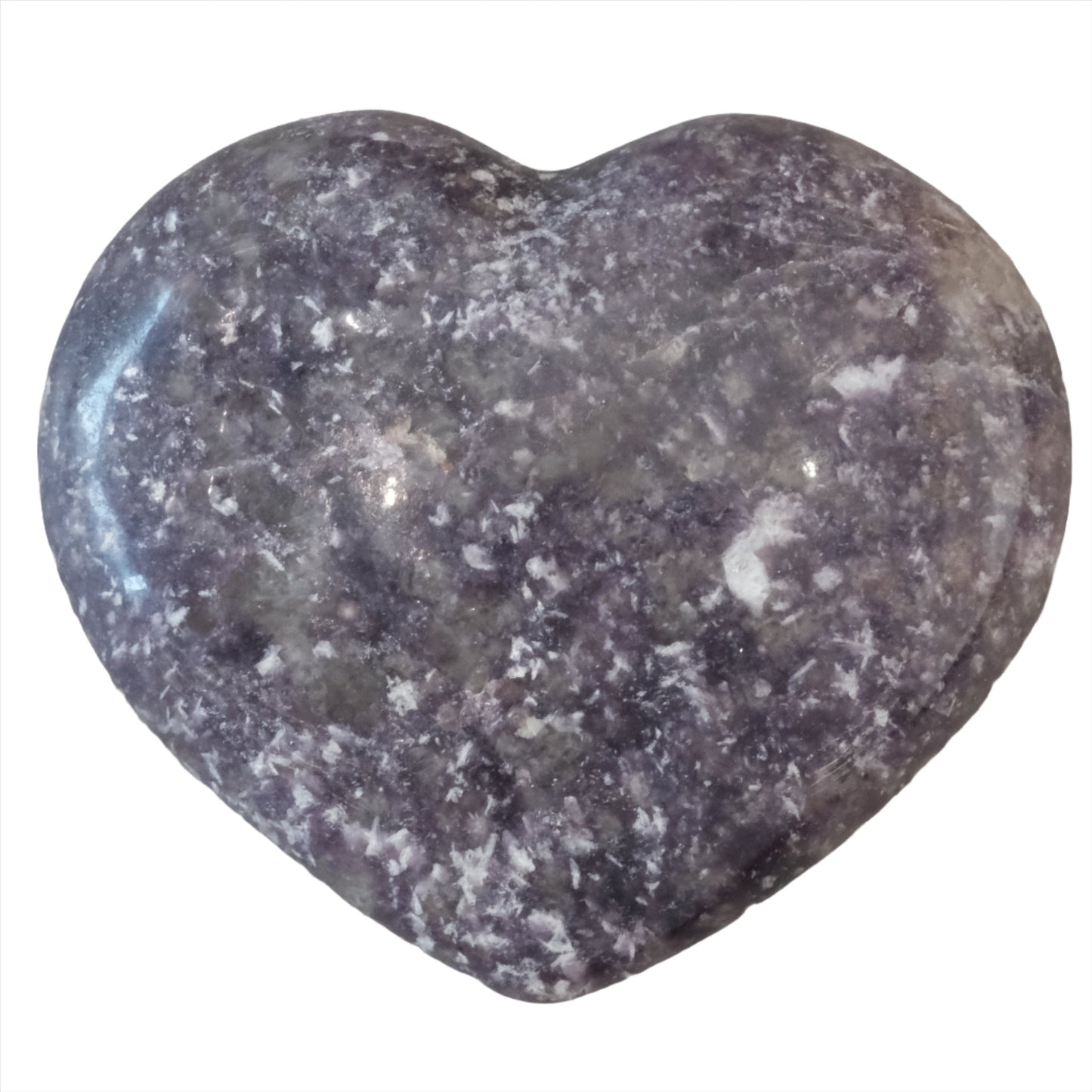 Lepidolite Heart 