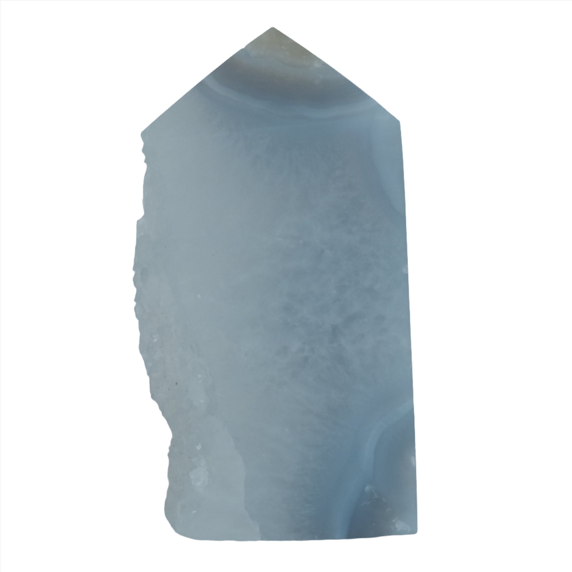 Blue Lace Agate Tower 