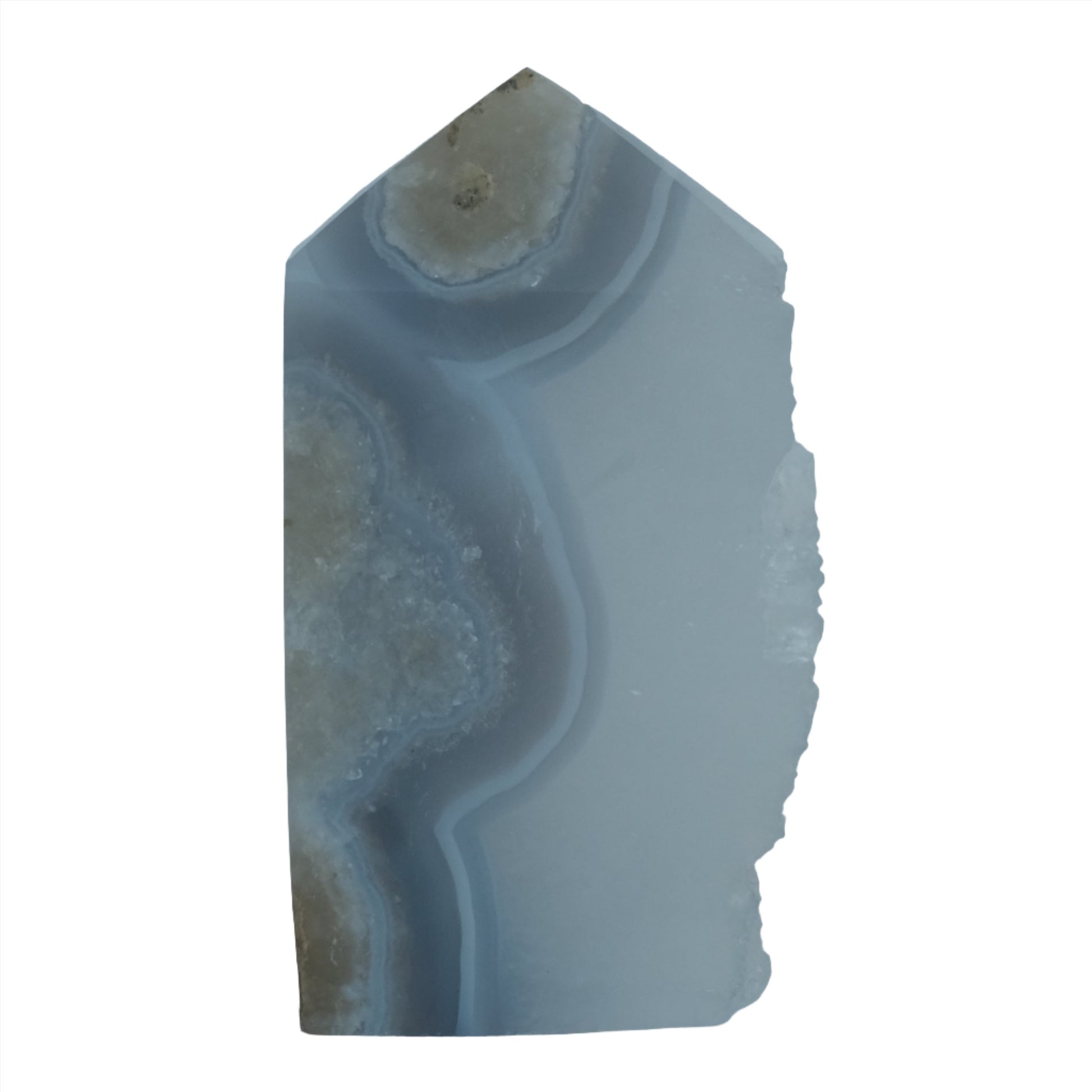 Blue Lace Agate Tower 