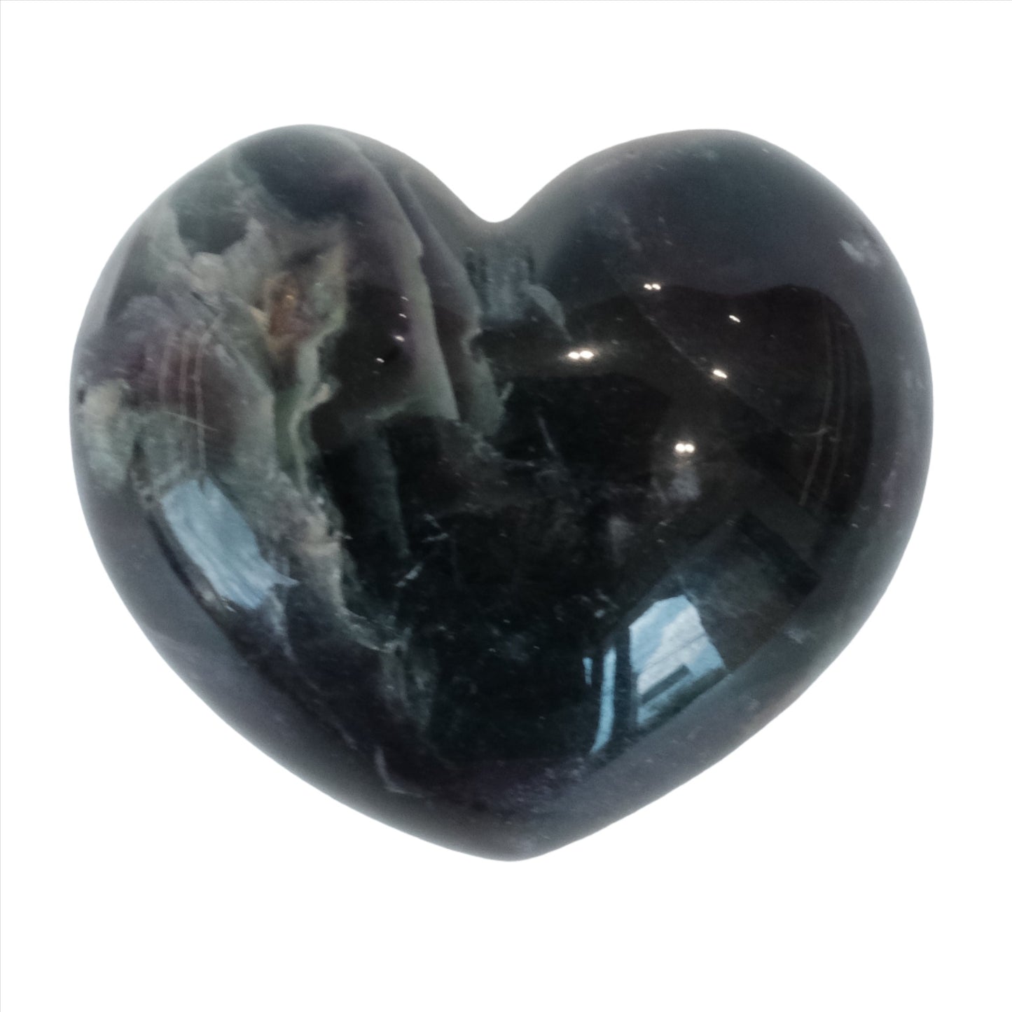 Fluorite Heart 