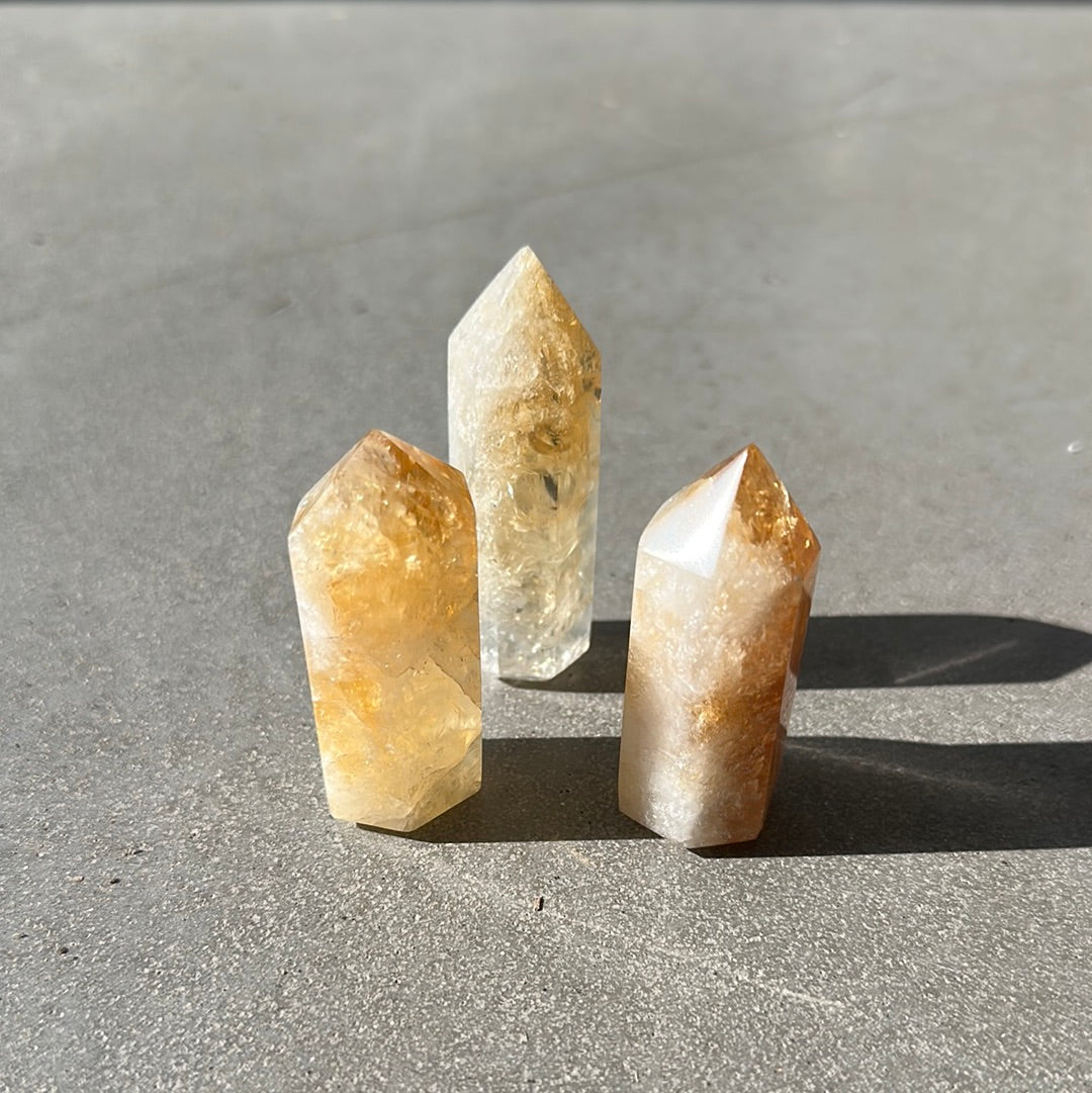 Citrine Polished Point Tower 1.96oz