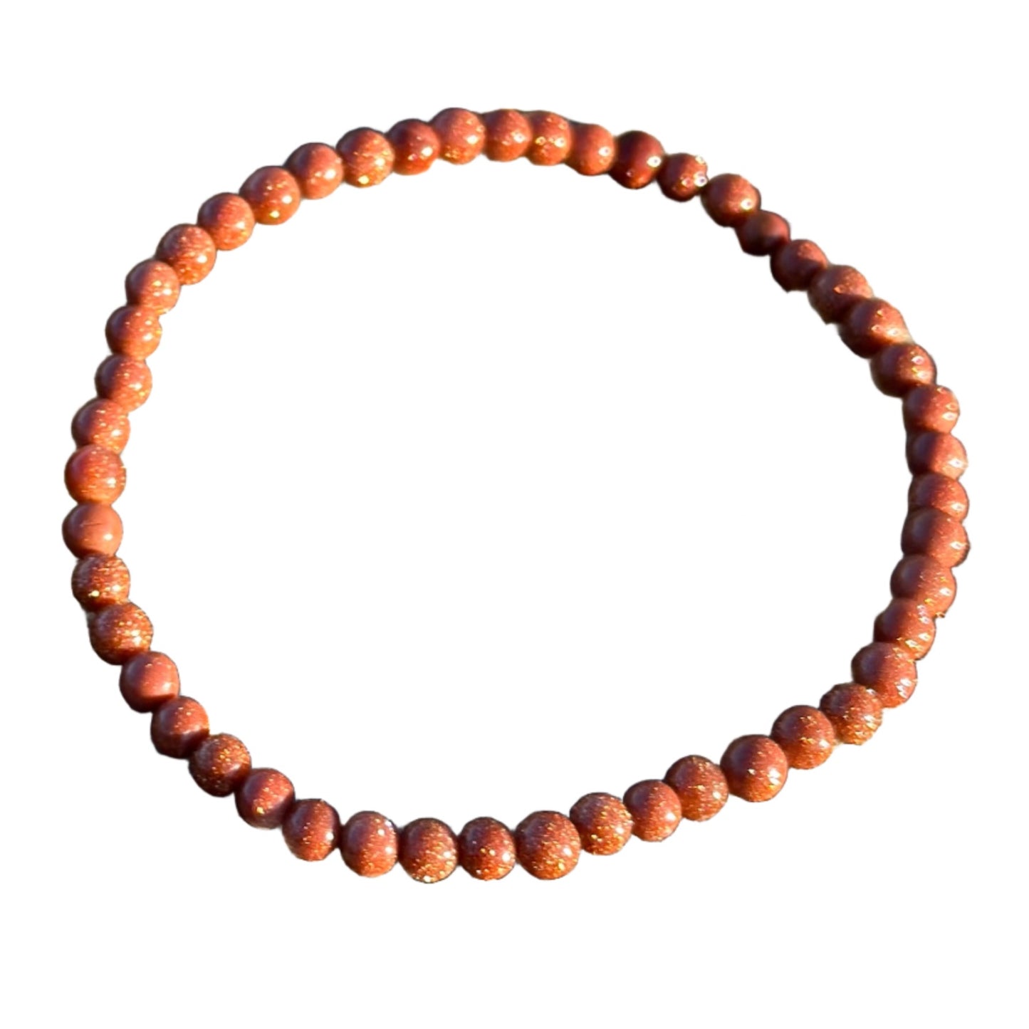 Goldstone Bracelet 4MM 