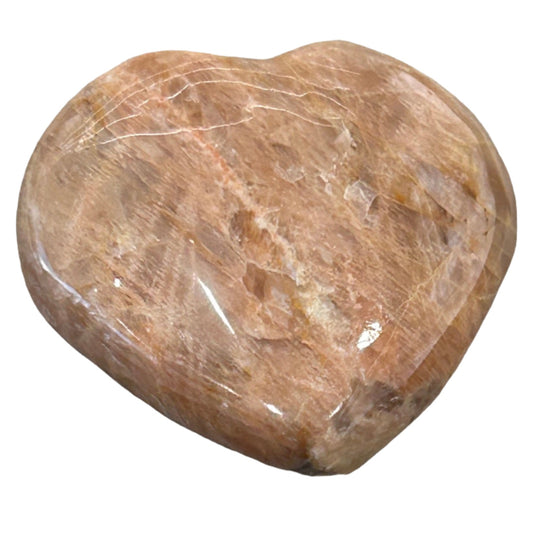 Peach Moonstone Heart 74g