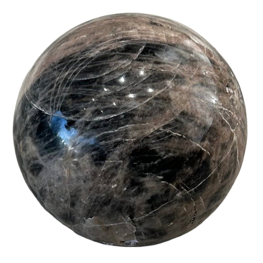 Black Moonstone Sphere 936g