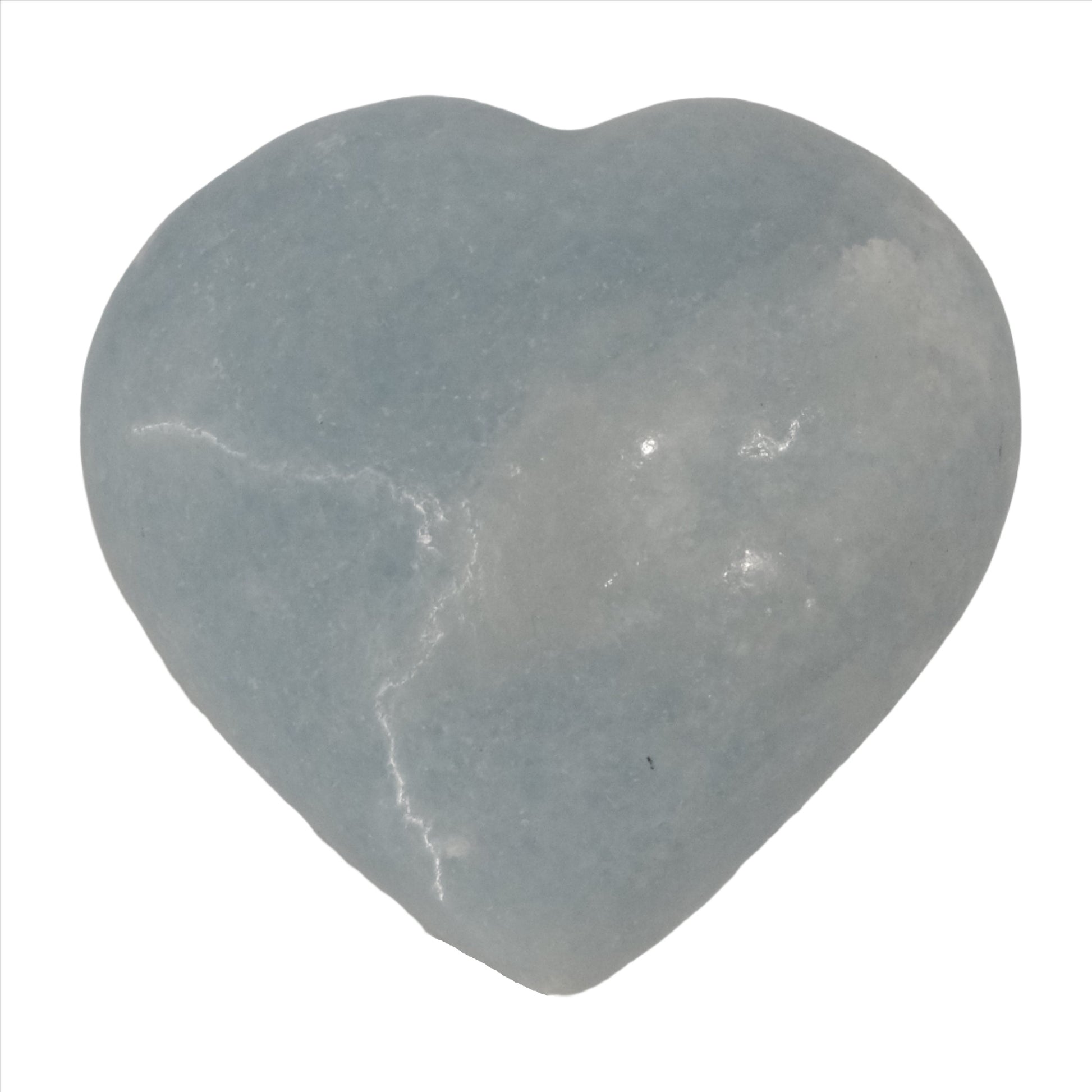 Blue Calcite Heart 369g 