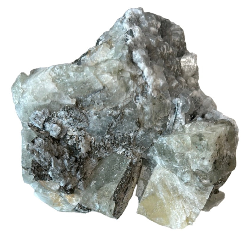 Fluorite Specimen with Pyrite 434g