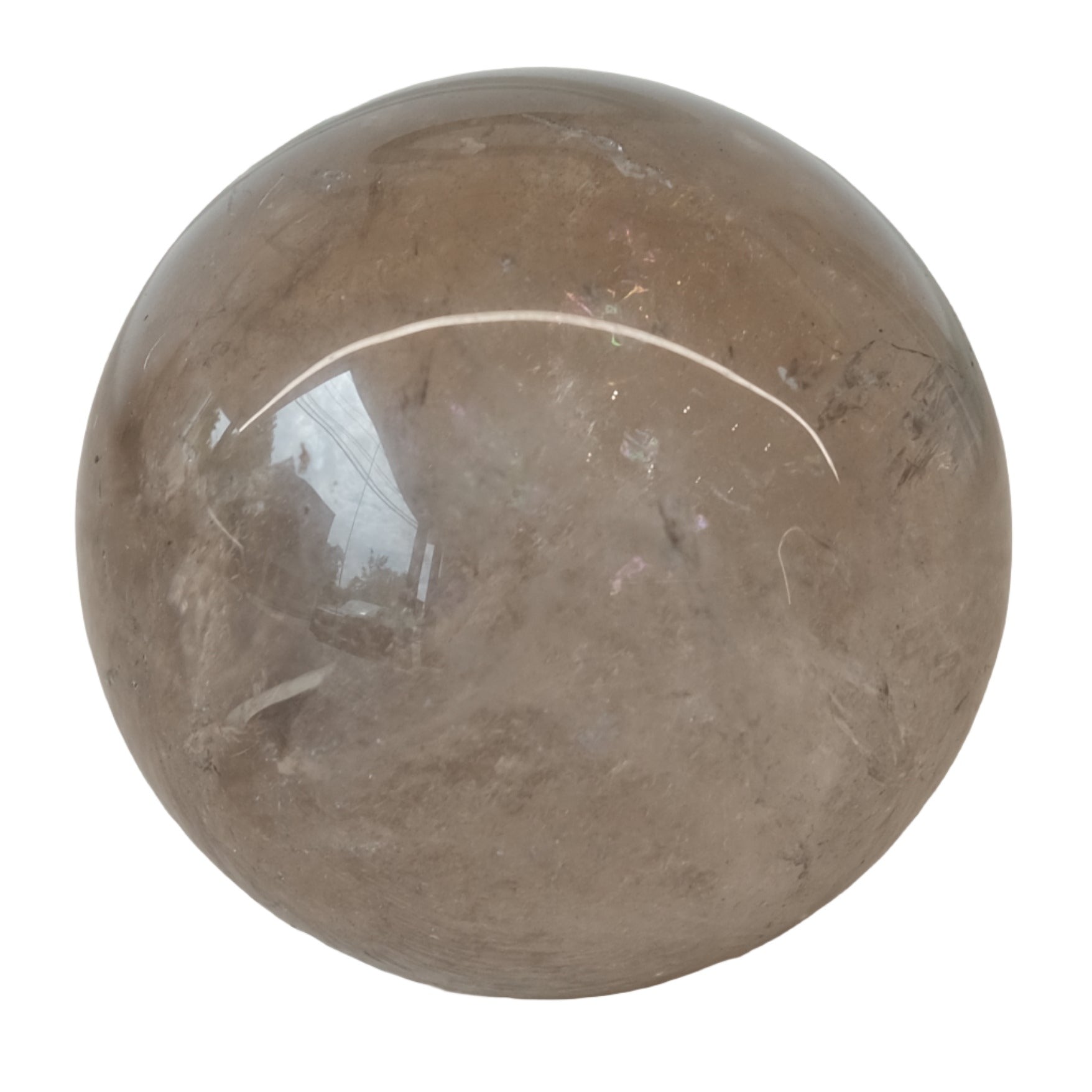 Smoky Quartz Sphere 64g 