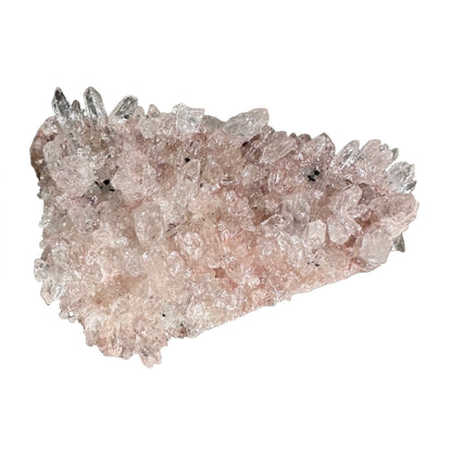 Pink Lemurian Quartz Cluster 142g