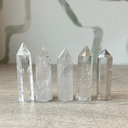 Clear Quartz Tower Small 