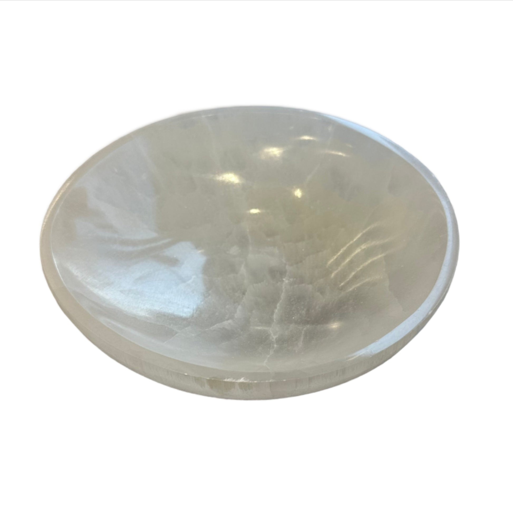 Selenite Round Bowl 20CM 