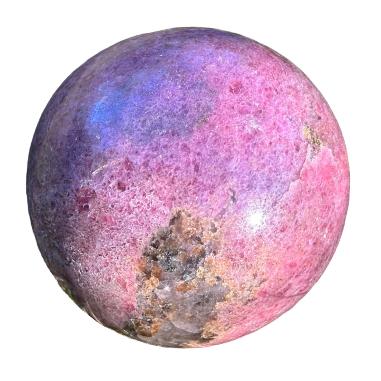 Rhodonite Sphere 575g
