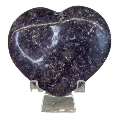 Lepidolite Heart 