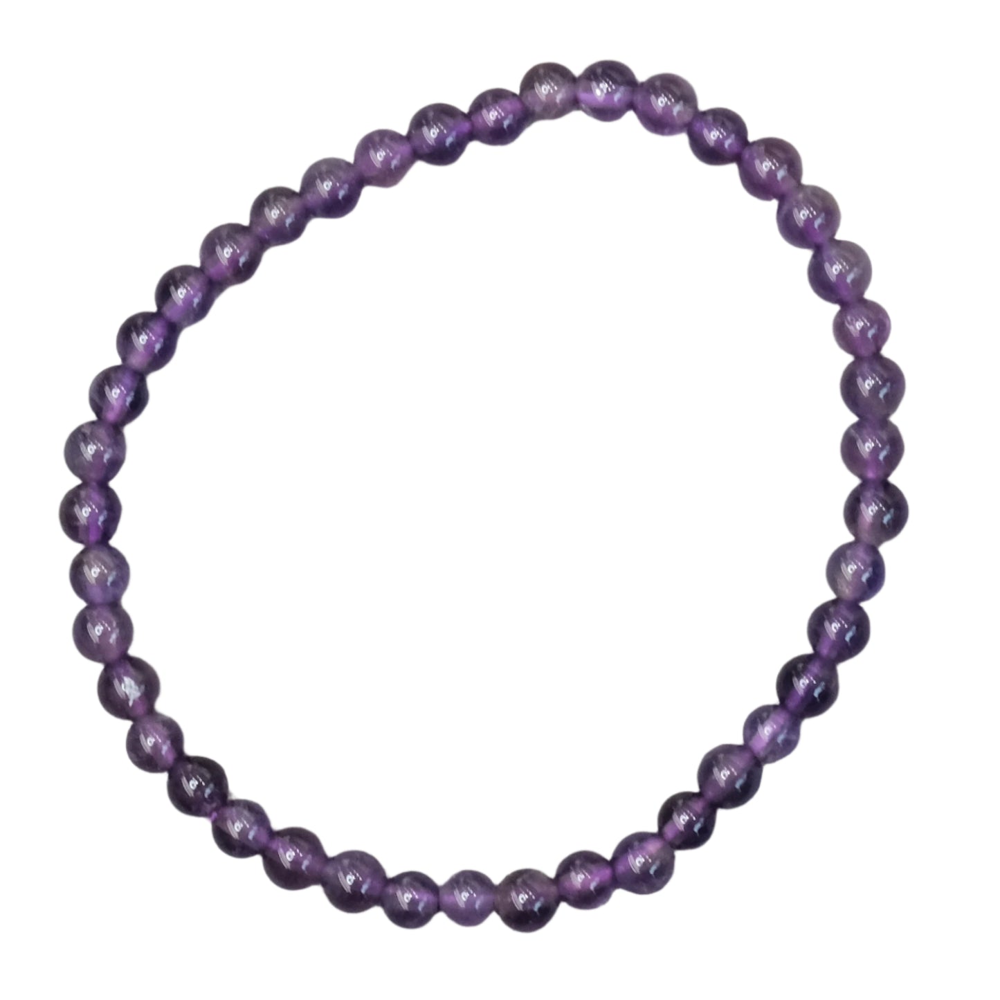 Amethyst Children Size Bracelet 4mm - Spiritual Insight, Inner Calm & Deep Healing