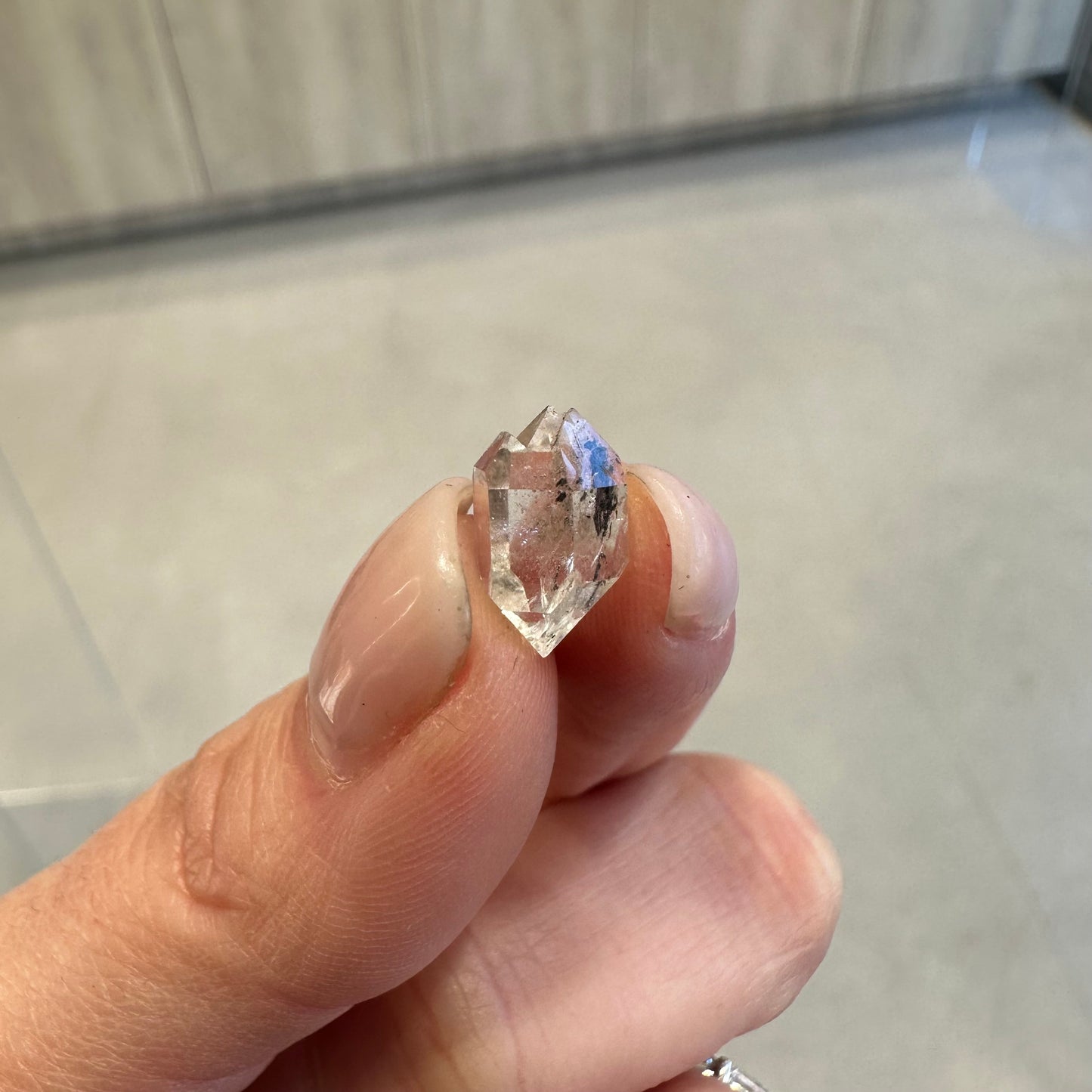 Herkimer Diamond with Twinning .8g