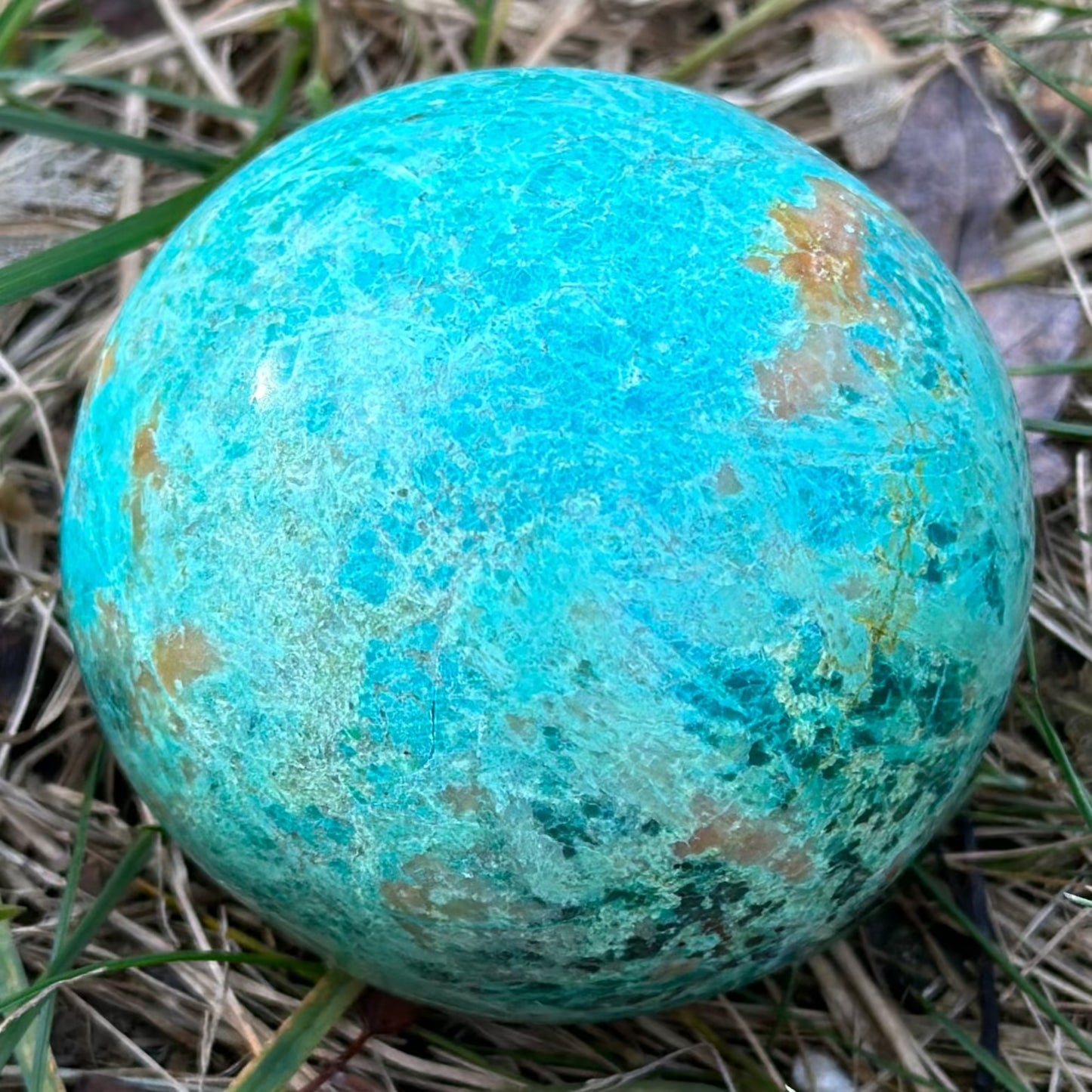 Turquoise Sphere 244g