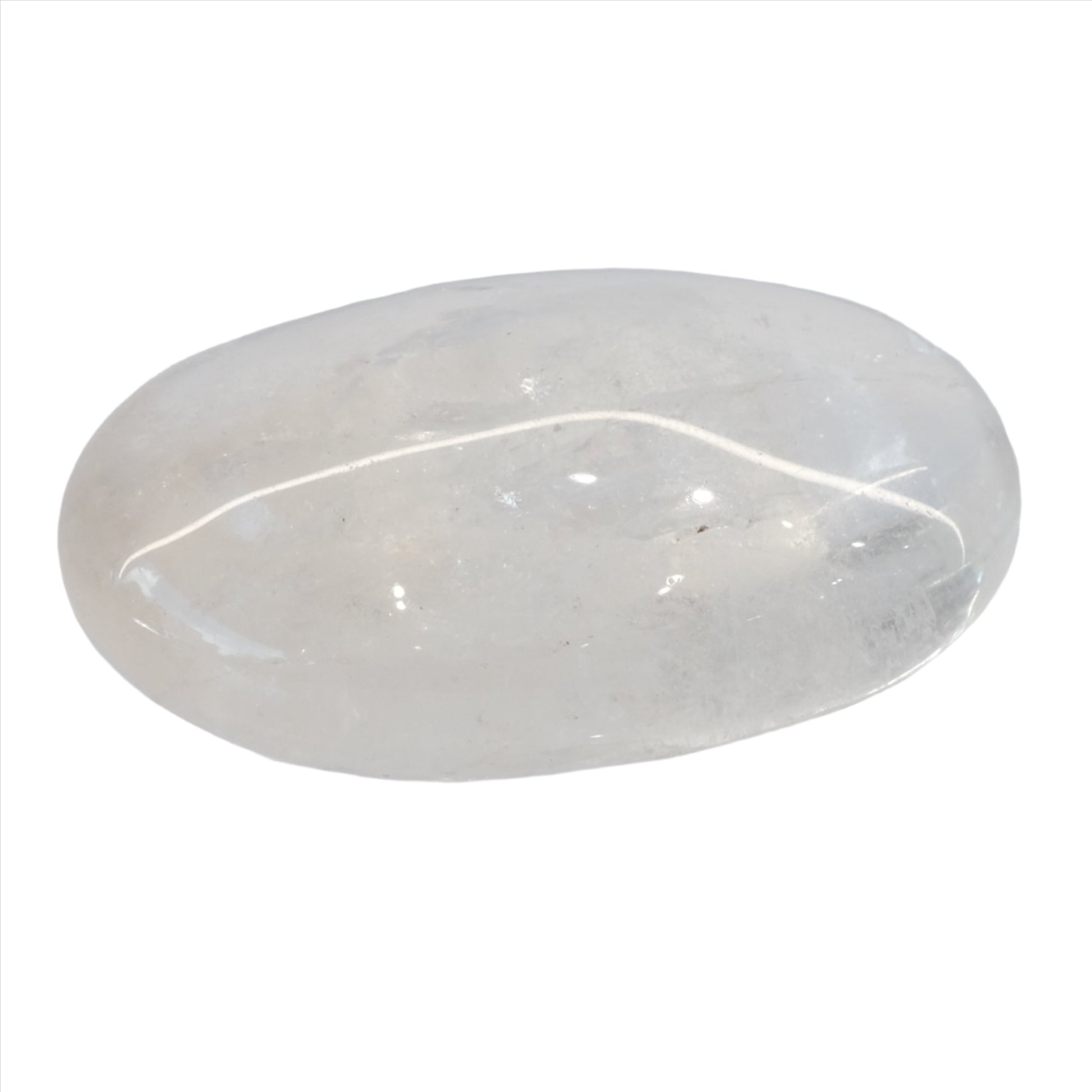 Clear Quartz Palm Stone 