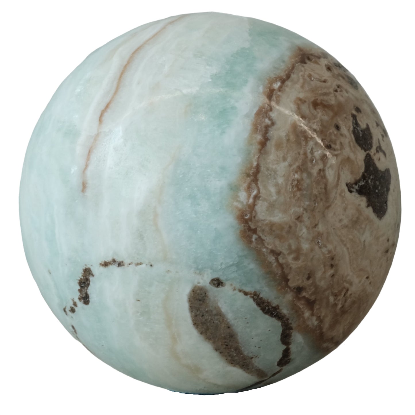 Caribbean Calcite Sphere 302g