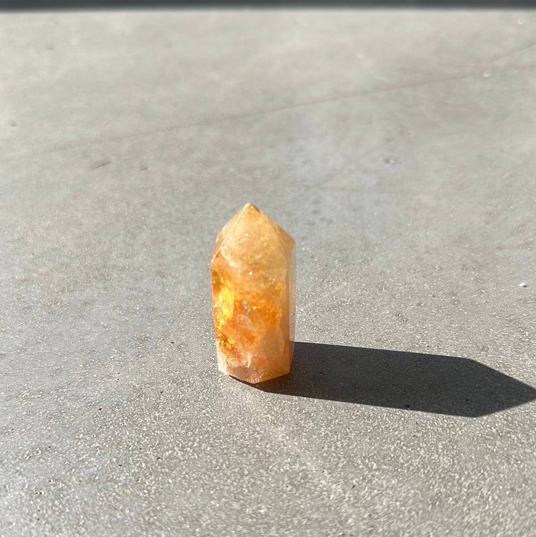 Citrine Polished Point Tower 1.44oz
