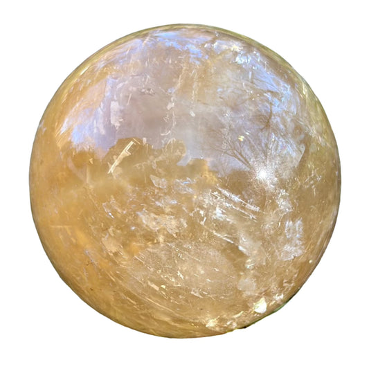 Honey Calcite Sphere 300g