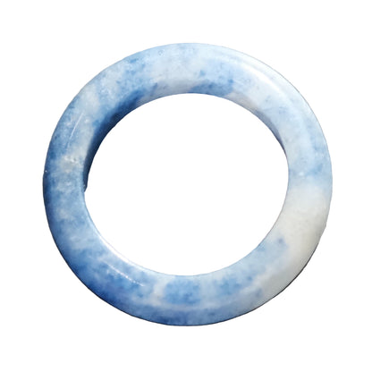 Sodalite Heart Ring Size 6 - Clarity, Calm & Confident Expression