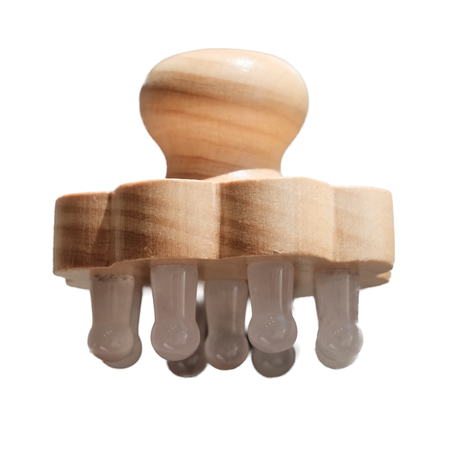 Rose Quartz Head Massager - Love, Healing & Inner Peace
