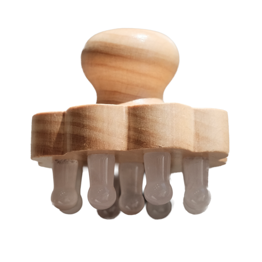 Rose Quartz Head Massager - Love, Healing & Inner Peace