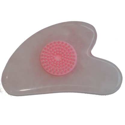 Rose Quartz Gua Sha - Love, Healing & Inner Peace