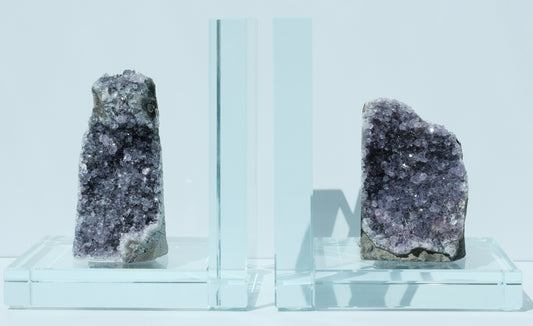 Amethyst Bookend - Spiritual Insight, Inner Calm & Deep Healing