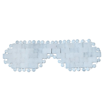 White Jade Eye Mask - Harmony, Prosperity & Well-Being