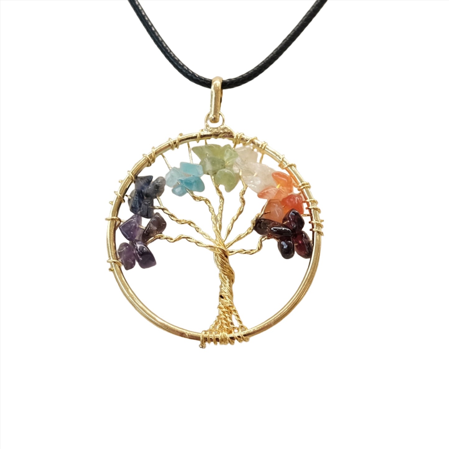 Tree of Life Gold Plated Pendant Necklace