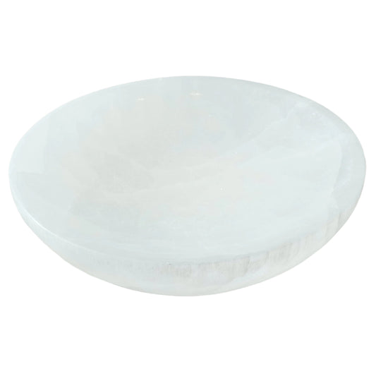 Selenite Round Bowl 20CM 