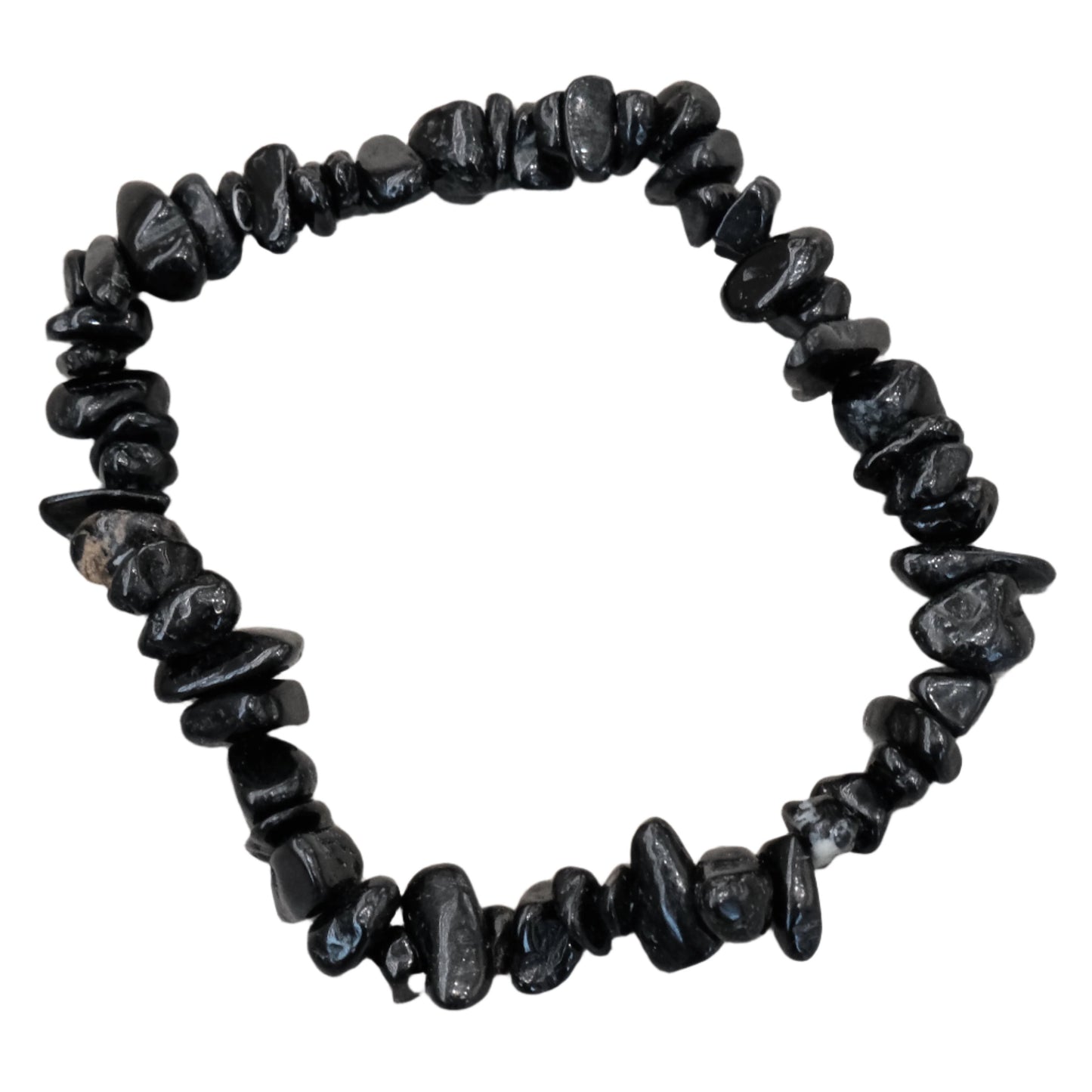 Black Tourmaline Chip Bracelet