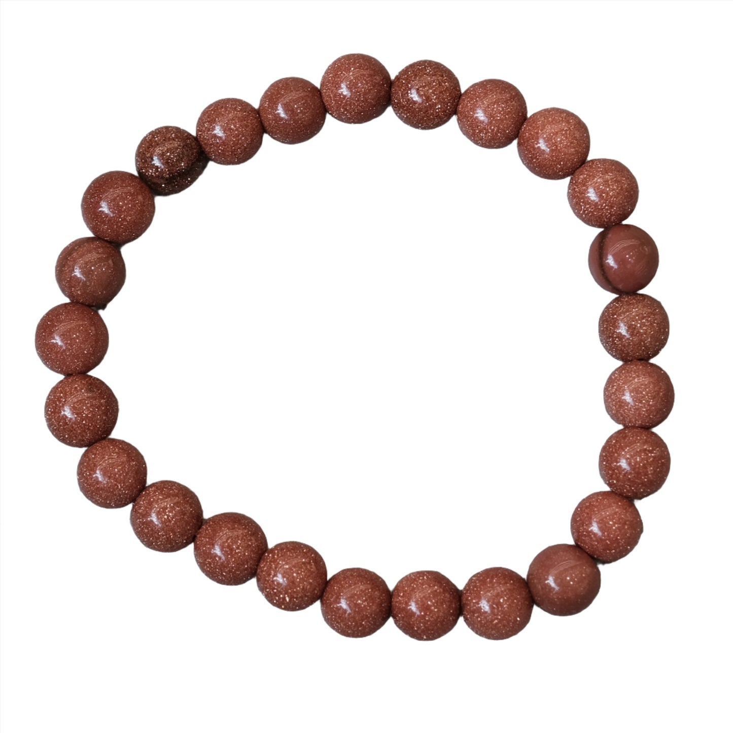 Goldstone Bracelet 8MM 