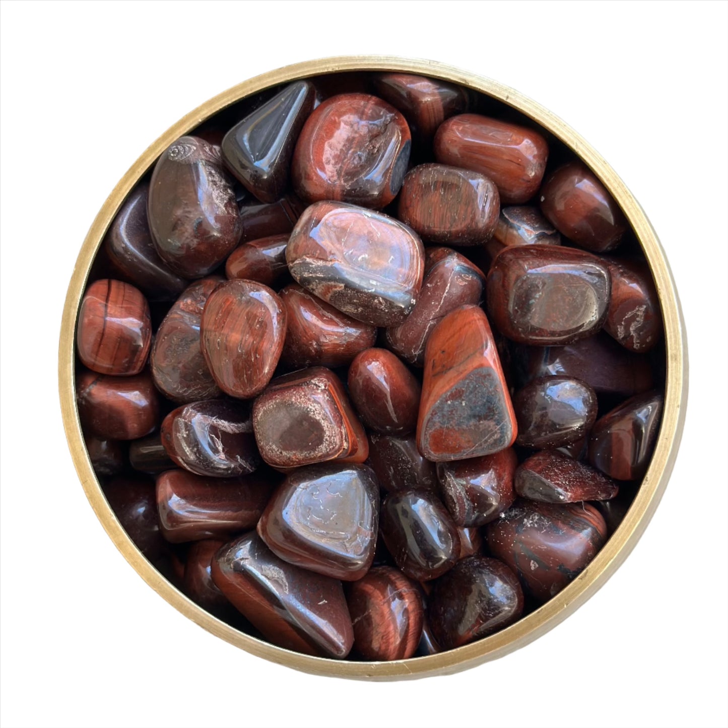 Red Tiger Eye Tumbled Stone 10-20MM